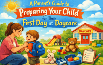 first day at daycare